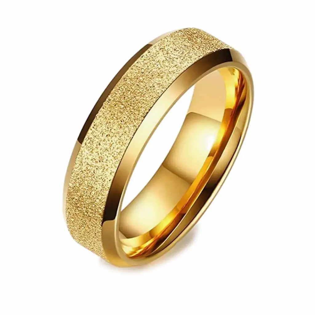 Anillo con baño de oro